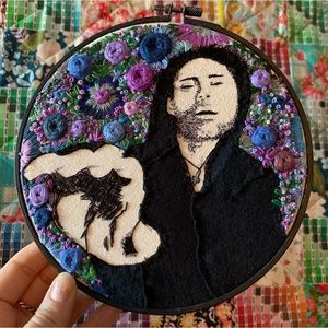 AFI Embroidery Hoop - Davey!